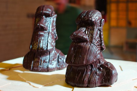 Ośmiogłowicowa drukarka 3D w fabryce czekolady w Afryce9