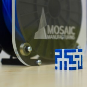 Urządzenie Mosaic umożliwia druk wielokolorowy na jednogłowicowej drukarce 3D