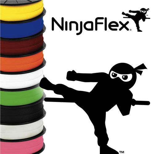 3Dfilamenty.com autoryzowanym dystrybutorem elastycznego filamentu Ninja Flex3