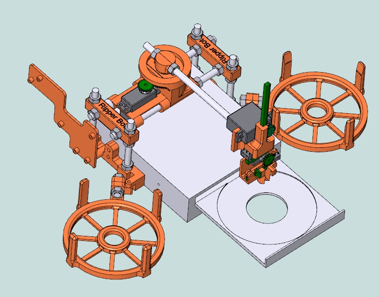 Jack Bot Ripper – wydrukowany robot zmieniający płyty