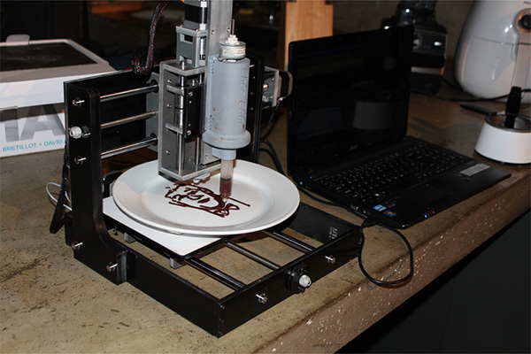 Drukarka 3D drukująca z czekolady dostępna w sprzedaży4