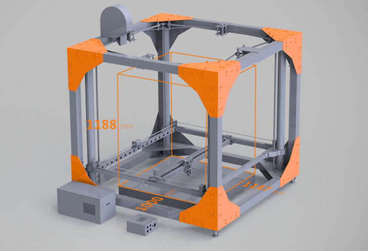 Dzięki drukarce 3D BigRep ONE wydrukujesz meble