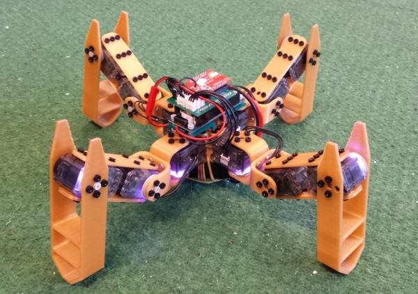 Spidey – drukowany 3D robot Open Source