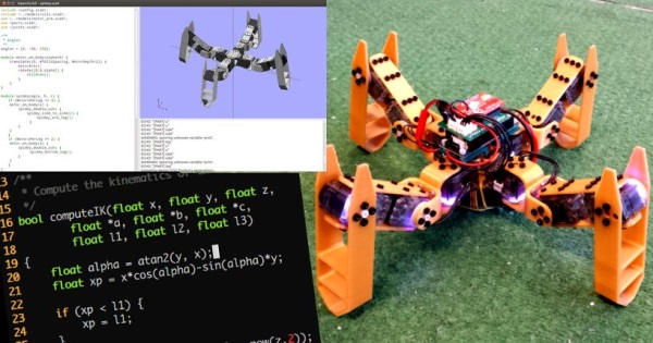 Spidey - drukowany 3D robot Open Source-3