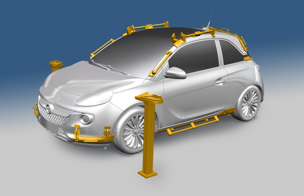 Opel korzysta z 40 wydrukowanych narzędzi montażowych przy produkcji ADAM ROCKS-1