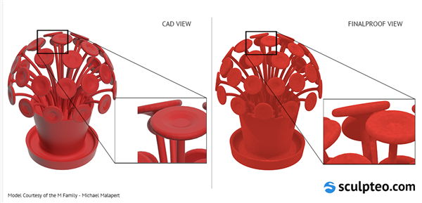 FinalProof darmowe narzędzie do realistycznego podglądu wydruku 3D