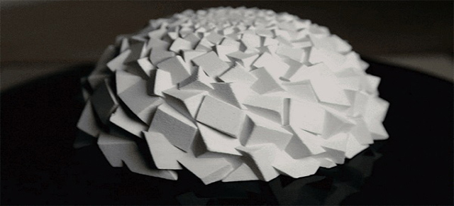 Struktury Fibonacciego wydrukowane na drukarce 3D