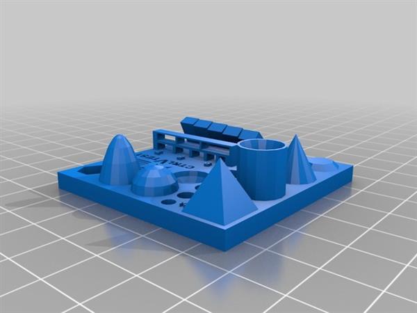 Przetestuj ograniczenia swojej drukarki 3D za pomocą modelu testowego-2