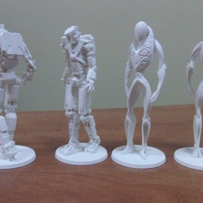 Kolekcjonerskie drukowane 3D figurki Transformers - aukcja charytatywna