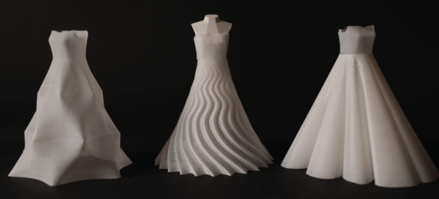 Tkanina z drukarki 3D - praktyczne wykorzystanie wady wydruku