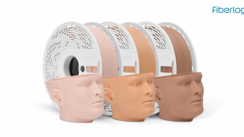 Nowe filamenty od Fiberlogy: HS PLA Clear, kolekcja SkinTone i Matte ASA