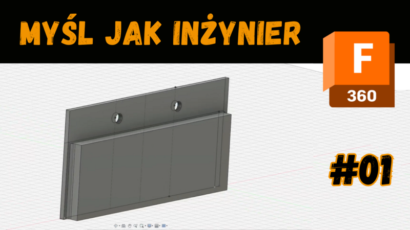 Fusion 360 dla początkujących: Modyfikacja półki łazienkowej / MYŚL JAK INŻYNIER #1
