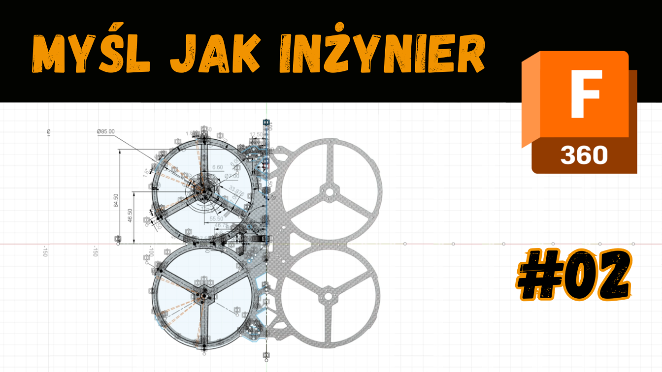 4 triki dla początkujących w Fusion 360 – projekt ramy do drona