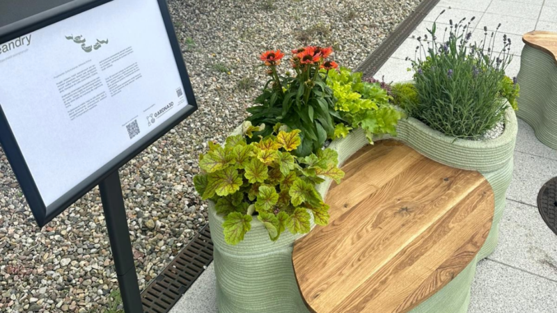 Betonowe donice z drukarki 3D – czyli mała architektura w Poznaniu